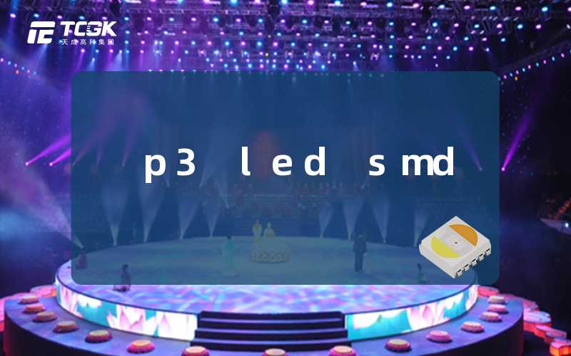 p3 led smd